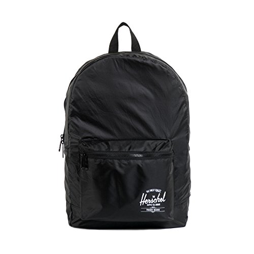 0828432012107 - HERSCHEL SUPPLY CO. PACKABLE DAYPACK, BLACK, ONE SIZE