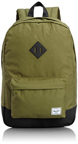0828432048748 - HERSCHEL SUPPLY HERITAGE BACKPACK ARMY/BLACK, ONE SIZE