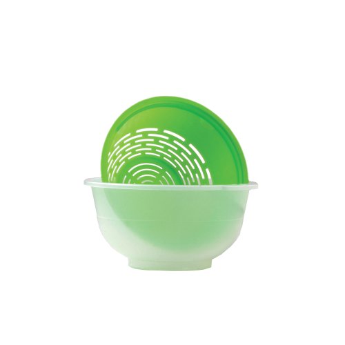 0828545110004 - FIT FRUIT AND VEGETABLE SOAKING BOWL AND COLANDER