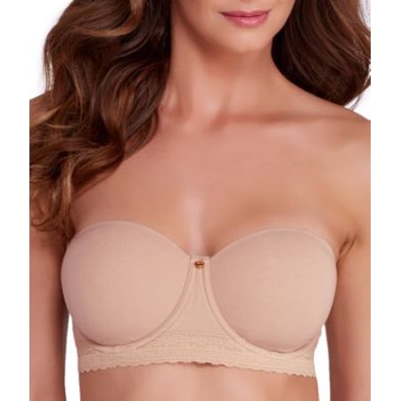 0829284661987 - NATORI WOMEN'S TRULY SMOOTH SMOOTHING STRAPLESS CONTOUR, CAFE, 34C