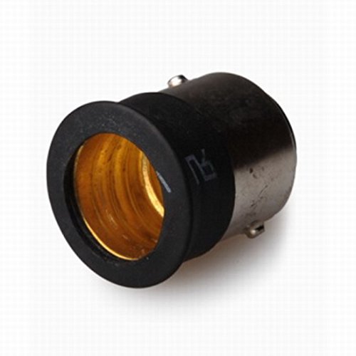 0829341102309 - ZHANYUN 1 PIECE BA15D TO E12 BASE HOLDER SOCKET LED LIGHT LAMP BULB ADAPTER CONVERTER
