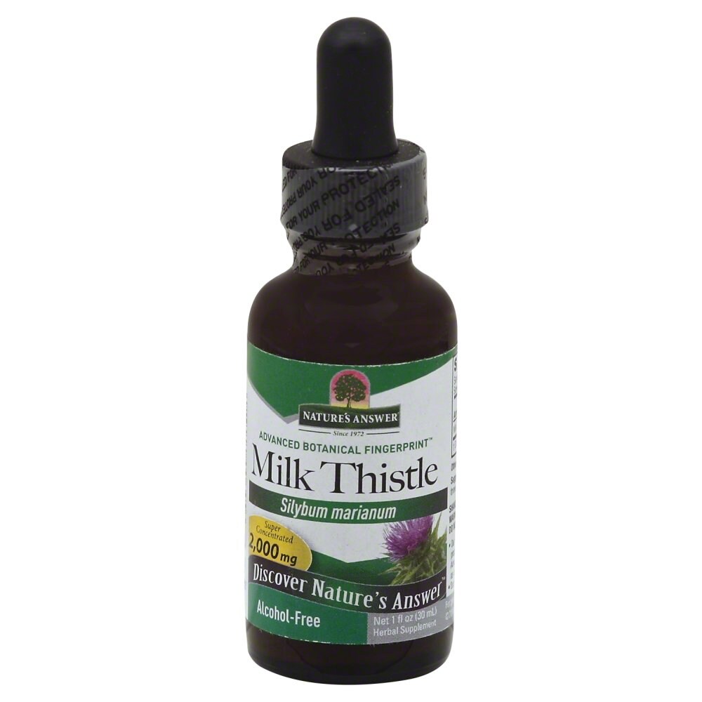 0008300000645 - NATURES ANSWER MILK THISTLE HERBAL SUPPLEMENT 2000MG