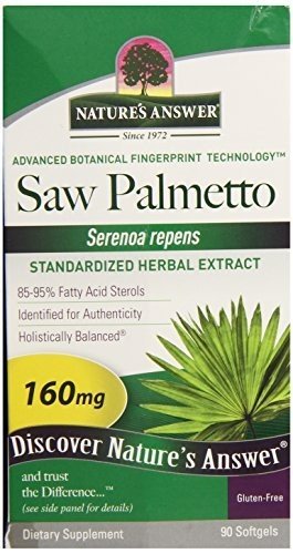 0083000164279 - NATURES ANSWER SAW PALMETTO-BERRIES-STANDARDIZED 90 SOFTGELS