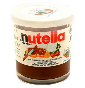 0830165005950 - NUTELLA HAZELNUT SPREAD 200G : GLASS JAR - EUROPEAN IMPORT - THE REAL NUTELLA! BONUS NUTELLA CAKE RECIPE