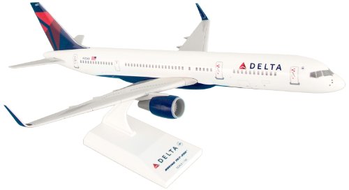 0830715105451 - DARON SKYMARKS DELTA 757-200 NEW LIVERY AIRPLANE MODEL BUILDING KIT, 1/150-SCALE