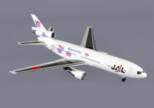 0830715956701 - AVIATION200 JAL DC-10-40 1/200 RESO'CHA REG#JA8544