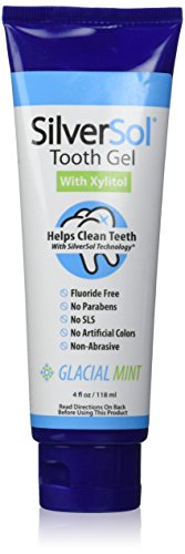 0831060002440 - REFRESHING NEW SILVERSOL TOOTH GEL WITH XYLITOL AND 100% PURE AND NATURAL THERAP