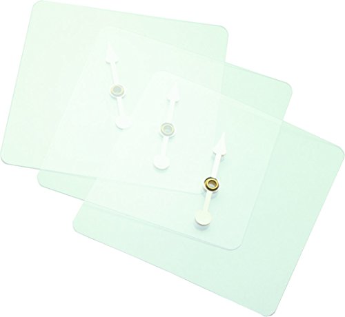 0832382003504 - LEARNING ADVANTAGE 7350 TRANSPARENT SPINNERS (PACK OF 5)