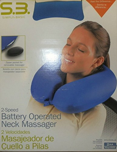 0832917002118 - SIMPLY BASIC 2 SPEED BATTERY OPERTED NECK MASSAGER