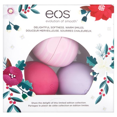 0832992013153 - EOS 2016 LIMITED EDITION HOLIDAY LIP BALM SPHERE COLLECTION 3-PACK, HONEY APPLE, WILDBERRY, PASSION FRUIT, MULTI PACK