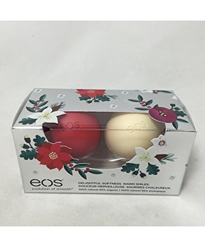 0832992013160 - EOS LIP BALM HOLIDAY 2 PACK WINTERBERRY / VANILLA LIMITED EDITION 2016