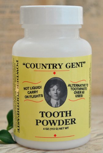 0833345001001 - COUNTRY GENT TOOTH POWDER: FAMILY AFFORDABLE, ALTERNATIVE TO TOOTHPASTE