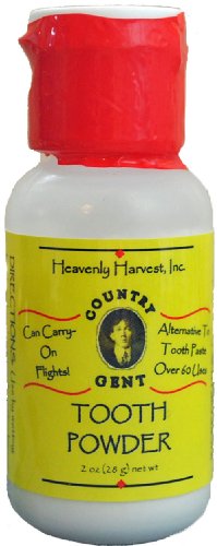 8333450010049 - COUNTRY GENT TOOTH POWDER AN ALTERNATIVE TO TOOTHPASTE 1 OZ. TRAVEL SIZE