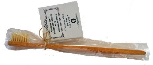 0833345007553 - COUNTRY GENT® WOODEN HANDLE TOOTH BRUSH