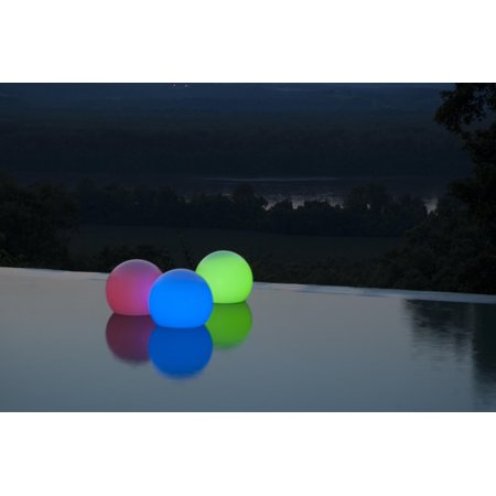 0833353080128 - PATIO LIVING CONCEPTS LED COLOR CHANGING FLOATING ORB