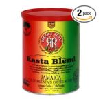 0833559003747 - JAMAICA BLUE MOUNTAIN RASTA BLEND GROUND COFFEE CANS