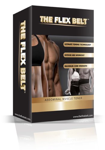 0834536001985 - THE FLEX BELT AB BELT WORKOUT - FDA CLEARED TO TONE, FIRM AND STRENGTHEN THE ABDOMINAL MUSCLES