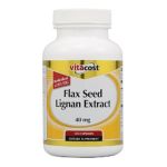 0835003002498 - FLAX SEED LIGNAN EXTRACT 40 MG,120 COUNT