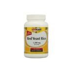 0835003006427 - YEAST RICE WITH POLICOSANOL PER SERVING 1200 MG,120 COUNT
