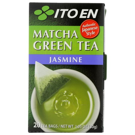 0835143011725 - ITO EN MATCHA GREEN TEA JASMINE - 20 TEA BAGS / NET WT 1.05 OZ (30G)