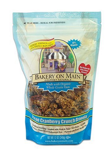 0835228113030 - BAKERY ON MAIN PECAN CRANBERRY CRUNCH, ULTRA PREMIUM GRANOLA, 12-OUNCE BAGS (PACK OF 6)