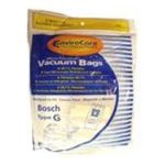 0836301002067 - BOSCH TYPE G CANISTER VACUUM BAGS GENERIC