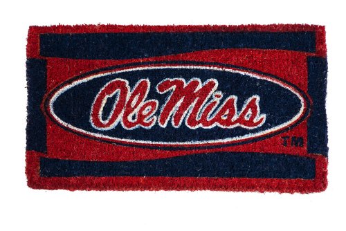 0836681007447 - NCAA MISSISSIPPI REBELS WELCOME MAT