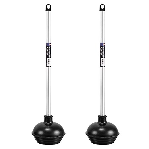0837013601708 - NEIKO PRO 60170A PATENTED HEAVY DUTY ALL-ANGLE POWER TOILET PLUNGER, (2 PACK)