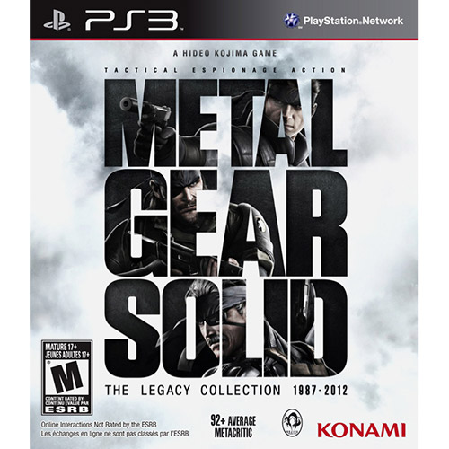 0083717202738 - GAME METAL GEAR SOLID: THE LEGACY COLLECTION - PS3 KON