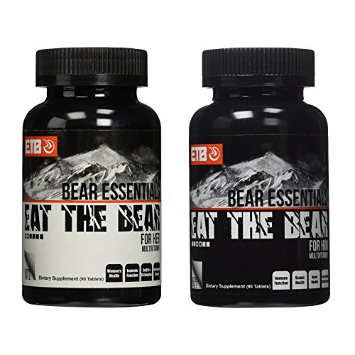 0083729430006 - ETB EAT THE BEAR ESSENTIALS 90 TABLETS FOR HIM/90 TABLETS FOR HER (1 OF EACH)