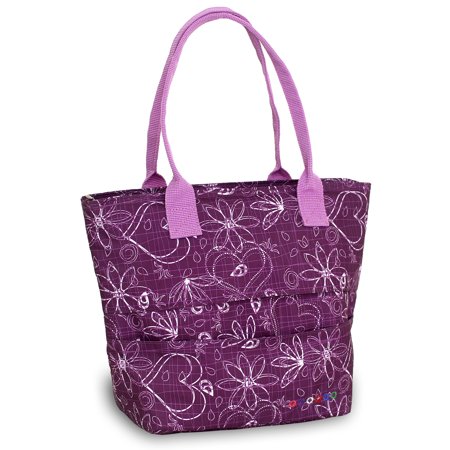 0837309010962 - J WORLD NEW YORK LOLA LUNCH TOTE, LOVE PURPLE, ONE SIZE