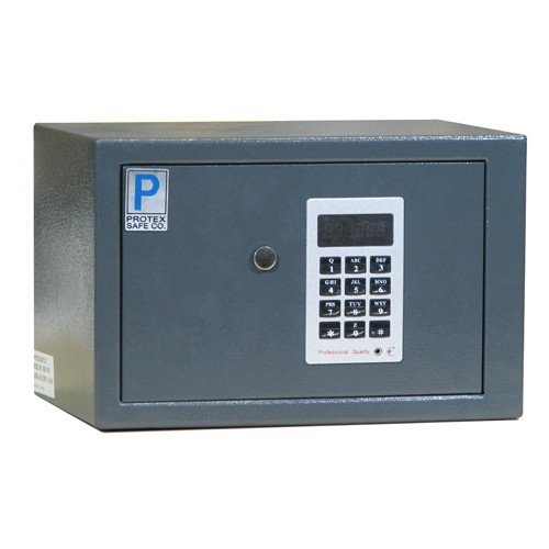 0837654461402 - PROTEX COMPACT SIZE ELECTRONIC BURGLARY SAFE (SHE-1108)