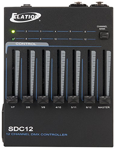 0837874016451 - ADJ PRODUCTS SDC12 DMX512 12-CHANNEL DIMMER CONTROLLER