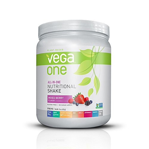 0838766000367 - VEGA ALL-IN-ONE SPORTS NUTRITIONAL SHAKE, BERRY, 15 OUNCE
