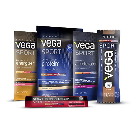 0838766000602 - VEGA SPORT PROTEIN AND SUPPLEMENTS VARIETY PACK, 5 COUNT