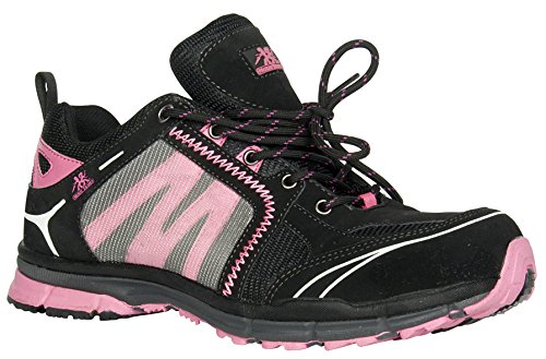 0839175007800 - WOMEN'S MOXIE TRADES ROBIN LIGHTWEIGHT ALUMINUM SAFETY TOE ATHLETIC RUNNERS