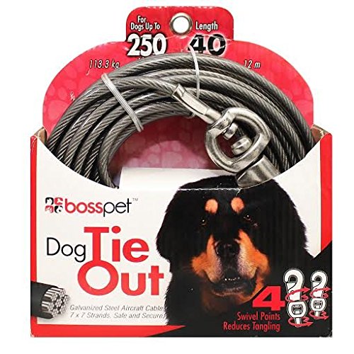 0083929007923 - PDQ TIE OUT CABLE 40 FT. XX-LARGE