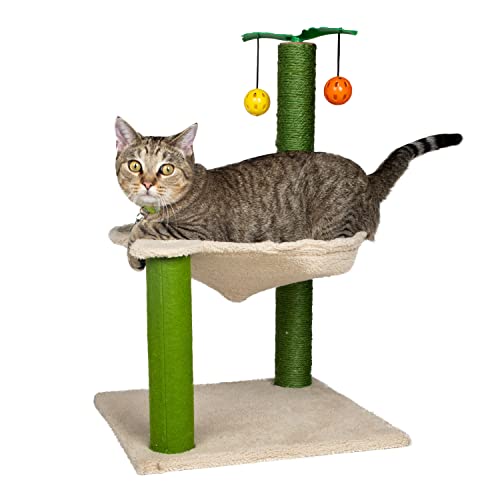 0083985103089 - KITTY CITY SISAL POST CAT SCRATCHERS AND CUSHION