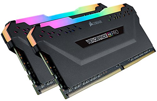 0840006630197 - CORSAIR VENGEANCE RGB PRO 32GB (2X16GB) DDR4 4000 (PC4-32000) C18 OPTIMIZED FOR INTEL Z490 – BLACK