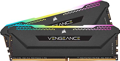 0840006632047 - CORSAIR VENGEANCE RGB PRO 16GB (2X8GB) DDR4 3600 (PC4-28800) C18 1.35V OPTIMIZED FOR AMD RYZEN - BLACK