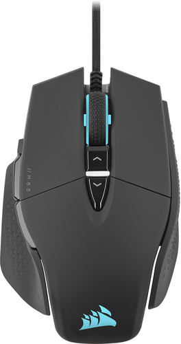 0840006657613 - CORSAIR - M65 RGB ULTRA WIRED 8 BUTTON OPTICAL GAMING MOUSE WITH ADJUSTABLE WEIGHTS - BLACK