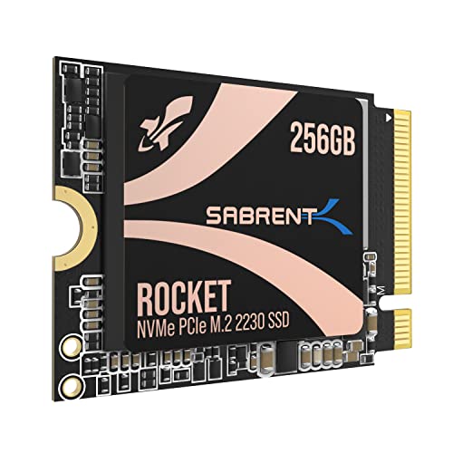 0840025259355 - SABRENT ROCKET 2230 NVME 4.0 256GB HIGH PERFORMANCE PCIE 4.0 M.2 2230 SSD