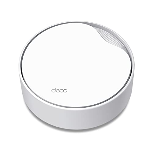 0840030709845 - TP-LINK DECO AX3000 POE MESH WIFI(DECO X50-POE), CEILING/WALL-MOUNTABLE WIFI 6 MESH, REPLACING WIFI ROUTER, ACCESS POINT AND RANGE EXTENDER, POE-POWERED, 2 POE PORTS(1 X 2.5G, 1 X GIGABIT), 1-PACK