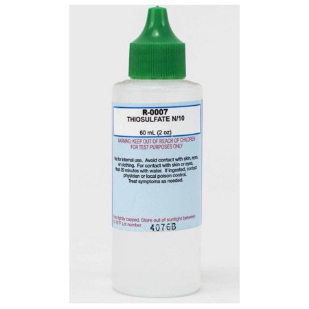 0840036000373 - TAYLOR REPLACEMENT POOL TEST KIT REAGENT - THIOSULFATE #7 - 2 OZ.