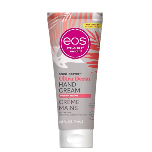 0840044700258 - EOS SHEA BETTER HAND CREAM - COCONUT, NATURAL SHEA BUTTER HAND LOTION AND SKIN CARE, 24 HOUR HYDRATION WITH SHEA BUTTER & OIL, 2.5 OZ, PACKAGING MAY VARY