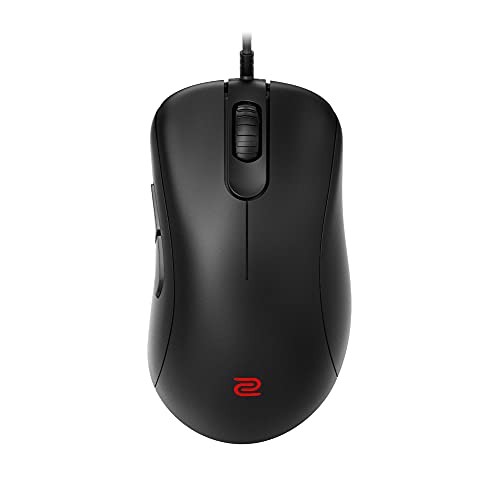 0840046045555 - ZOWIE EC3-C ERGONOMIC GAMING MOUSE | PROFESSIONAL ESPORTS PERFORMANCE | LIGHTER WEIGHT | DRIVERLESS | PARACORD CABLE | 24-STEP SCROLL WHEEL | MATTE BLACK | SMALL SIZE