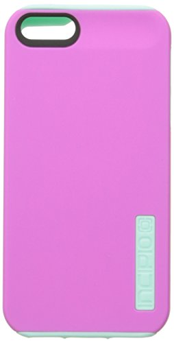 0840076101634 - INCIPIO DUALPRO CASE FOR IPHONE 5S - RETAIL PACKAGING - PINK/MINT GREEN