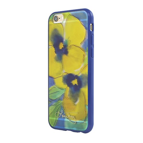 0840076138982 - LAURA TREVEY TRANSLUCENT CASE FOR IPHONE 6 - RETAIL PACKAGING - YELLOW FLORAL