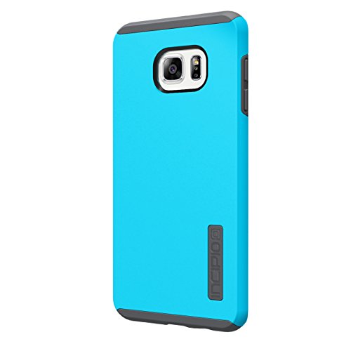 0840076144426 - INCIPIO PROTECTIVE DUALPRO CARRYING CASE FOR SAMSUNG GALAXY S6 EDGE+ - RETAIL PACKAGING - BLUE/GRAY