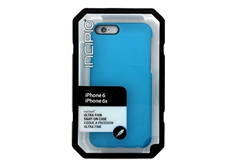 0840076146796 - IPHONE 6/6S CASE, INCIPIO FEATHER CASE FOR IPHONE 6/6S-CYAN